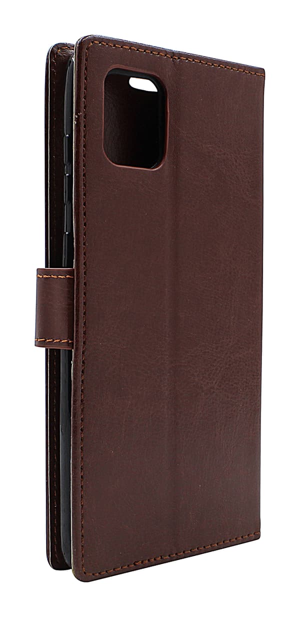 Crazy Horse Wallet Samsung Galaxy Note 10 Lite Brun