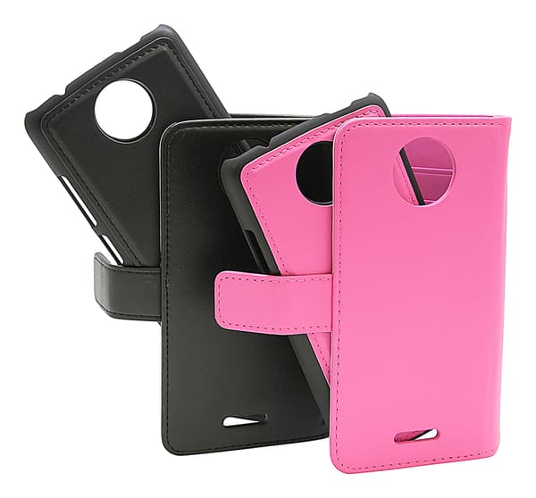 Magnet Wallet Moto C (xt1754) Hotpink