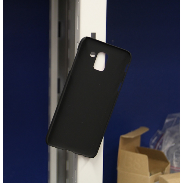 Skimblocker Magnet Wallet Samsung Galaxy J6 2018 (J600FN/DS) Svart