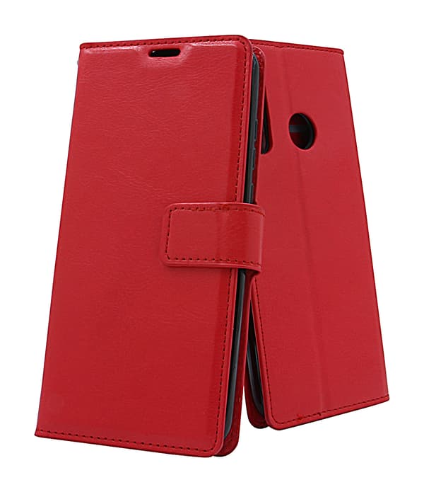 Crazy Horse Wallet Honor 20 Lite Röd