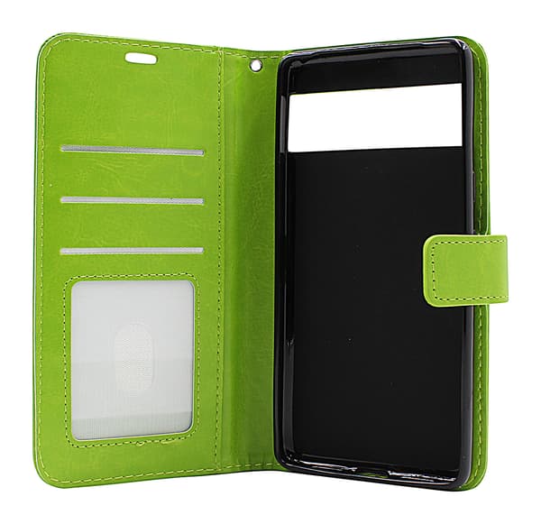 Crazy Horse Wallet Google Pixel 7 5G Lila