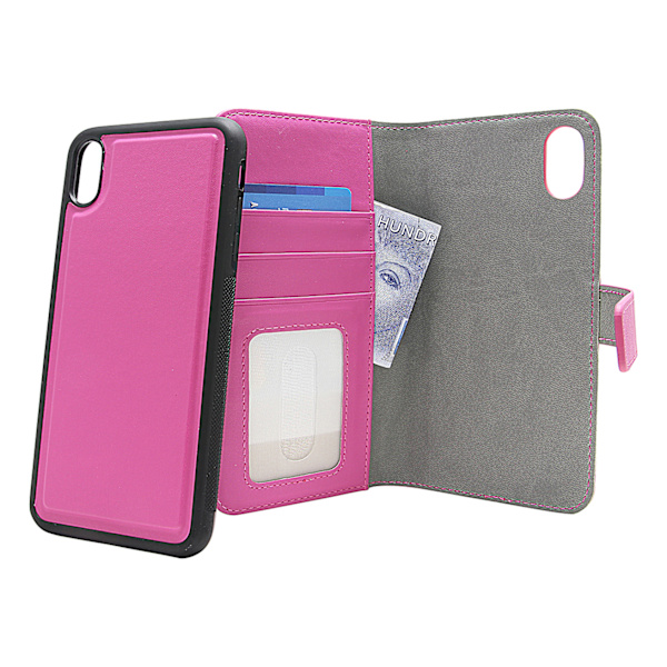Skimblocker Magnet Wallet iPhone Xs Max Hotpink