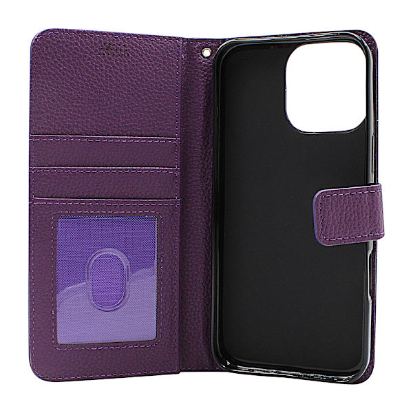 New Standcase iPhone 16 Pro Max Plånboksfodral Ljusblå