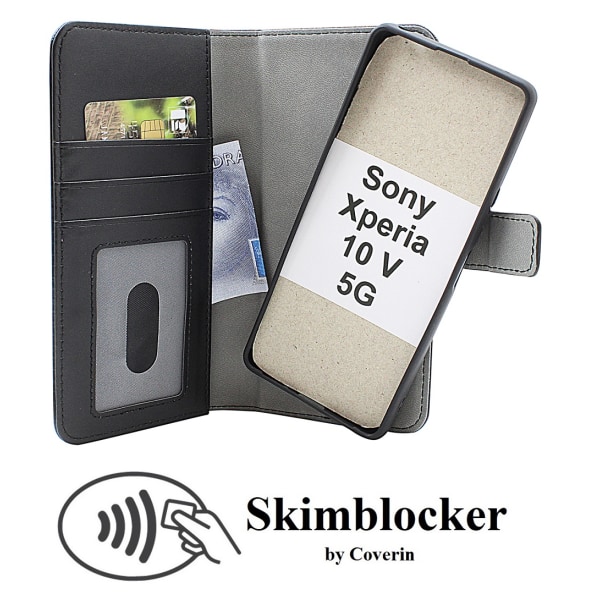 Skimblocker Magnet Fodral Sony Xperia 10 V 5G