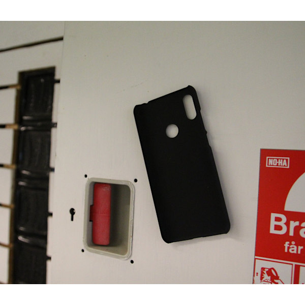 Skimblocker XL Magnet Wallet Huawei Y6 2019 Lila