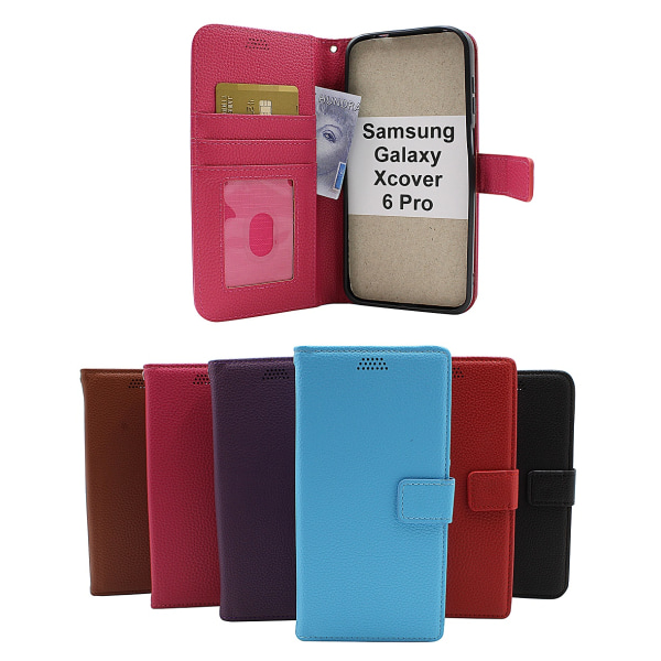 New Standcase Wallet Samsung Galaxy XCover6 Pro 5G Lila