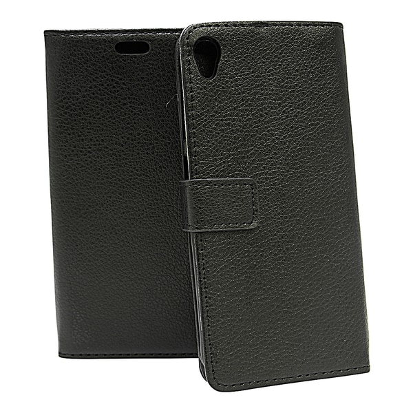 Standcase Wallet Asus ZenFone Live (ZB501KL) Svart