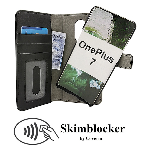 Skimblocker Magnet Wallet OnePlus 7