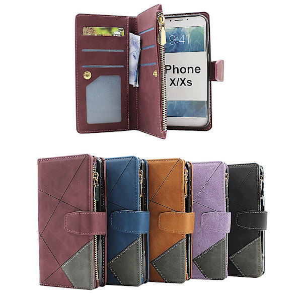 XL Standcase Lyxfodral iPhone X/Xs Brun