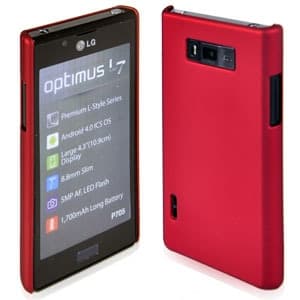 Hardcase skal LG Optimus L7 (P700) Gul