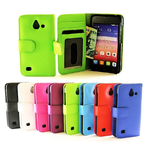 Plånboksfodral Huawei Ascend Y550 Grön