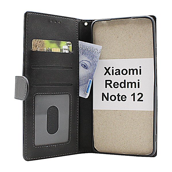 Zipper Standcase Wallet Xiaomi Redmi Note 12 Aqua