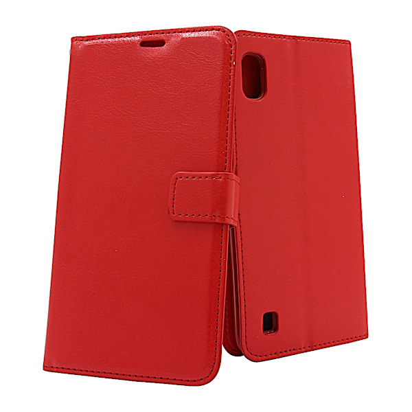 Crazy Horse Wallet Samsung Galaxy A10 (A105F/DS) Röd