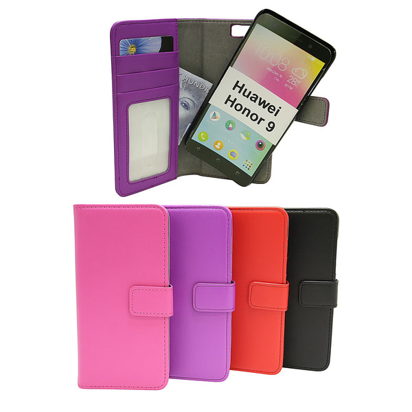 Magnet Wallet Huawei Honor 9 (STF-L09) Hotpink