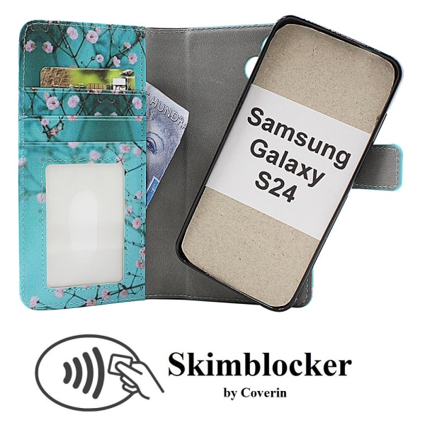 Skimblocker Magnet Designwallet Samsung Galaxy S24 5G