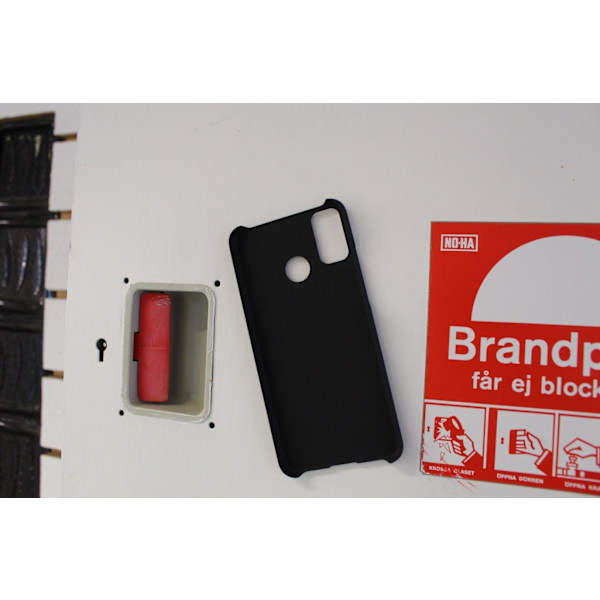 Skimblocker Magnet Wallet Huawei Honor 9X Lite (Svart)