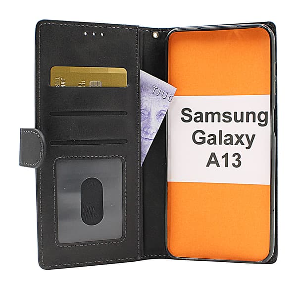 Zipper Standcase Wallet Samsung Galaxy A13 (A135F/DS) Ljusrosa