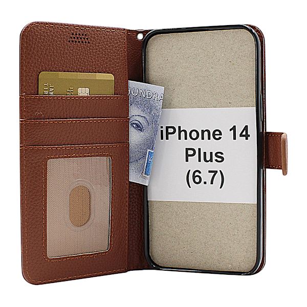 New Standcase Wallet iPhone 14 Plus (6.7) Lila