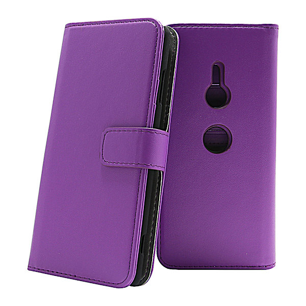 Skimblocker Magnet Wallet Sony Xperia XZ3 Lila