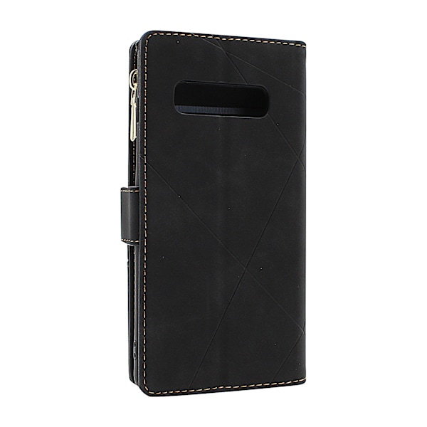 XL Standcase Lyxfodral Samsung Galaxy S10 Plus (G975F) Vinröd