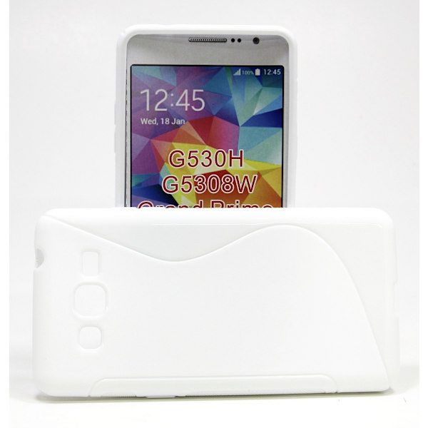 S-Line skal Samsung Galaxy Grand Prime VE (G531F) Vit