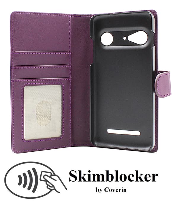 Skimblocker Doro 8035 Plånboksfodral Svart