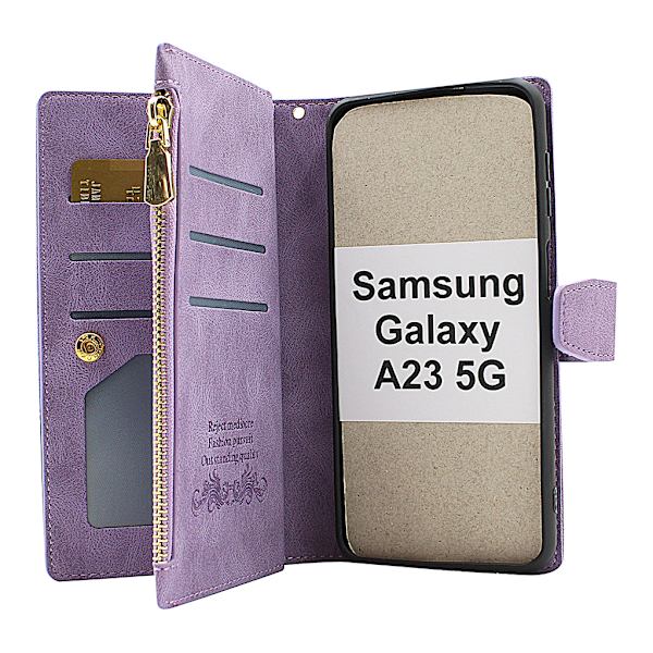 XL Standcase Lyxfodral Samsung Galaxy A23 5G (SM-A236B/DS) Brun