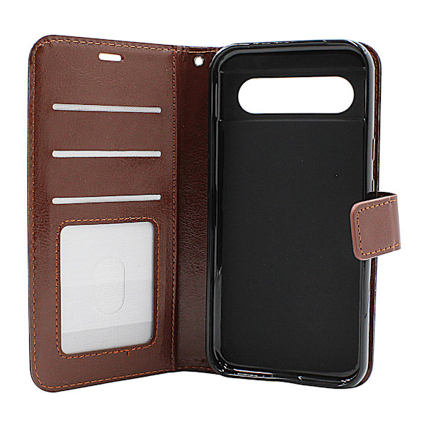 Crazy Horse Wallet Google Pixel 8a 5G Grön