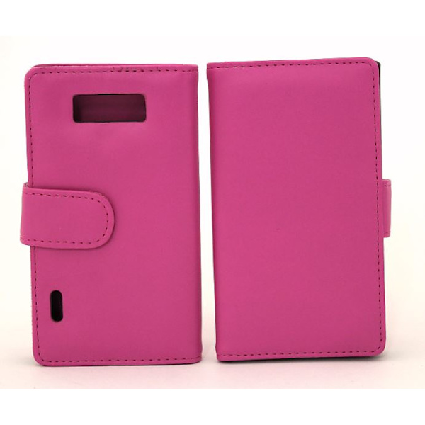 Plånboksfodral LG Optimus L7 Hotpink