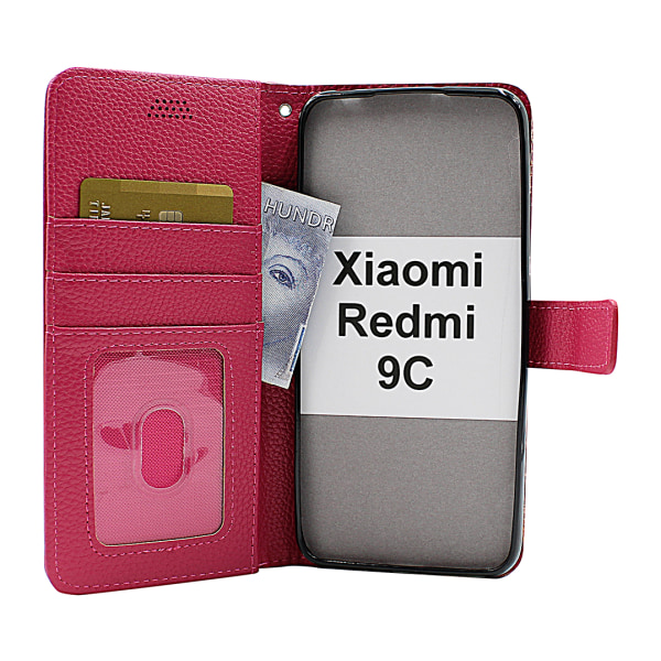 New Standcase Wallet Xiaomi Redmi 9C Brun