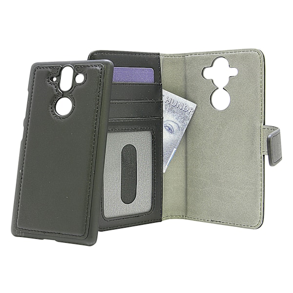 Skimblocker Magnet Wallet Nokia 8 Sirocco Svart