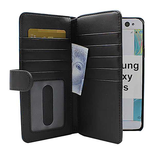 Skimblocker XL Wallet Samsung Galaxy A20s (A207F/DS) (Svart)