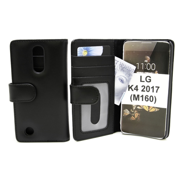 Plånboksfodral LG K4 2017 (M160) Svart