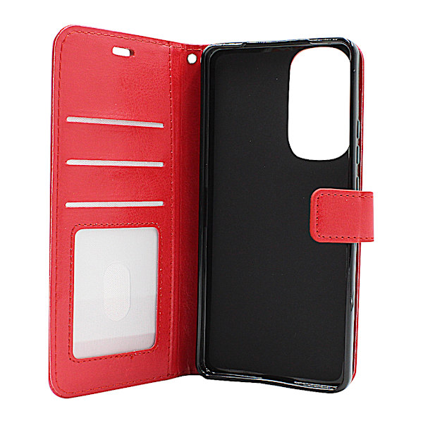 Crazy Horse Wallet Motorola Edge 30 Turkos