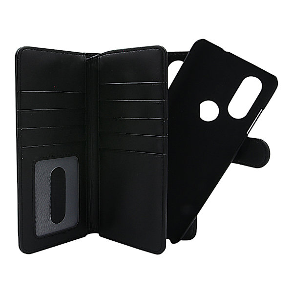 Skimblocker XL Magnet Wallet Motorola One Vision Svart