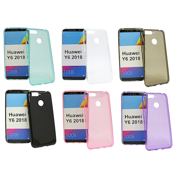 TPU skal Huawei Y6 2018 Svart