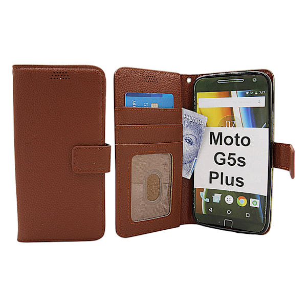 New Standcase Wallet Moto G5s Plus (XT1806 XT1805)