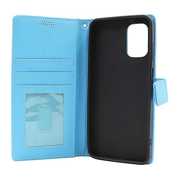 New Standcase Wallet Nokia G60 5G Ljusblå