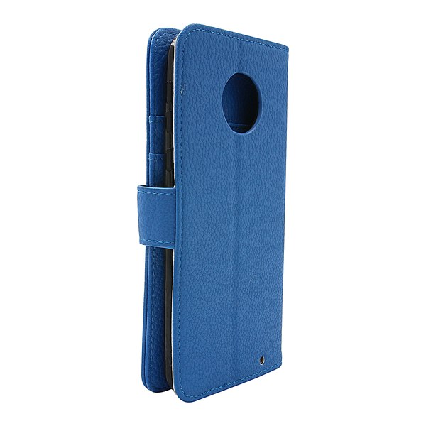 New Standcase Wallet Motorola Moto G6 Plus Blå