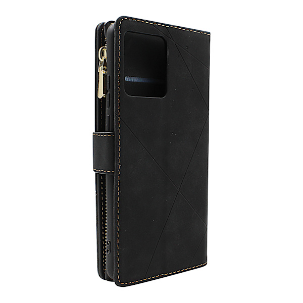 XL Standcase Lyxfodral Motorola Edge 40 Neo 5G Svart