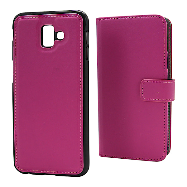 Skimblocker Magnet Wallet Samsung Galaxy J6 Plus (J610FN/DS) Hotpink