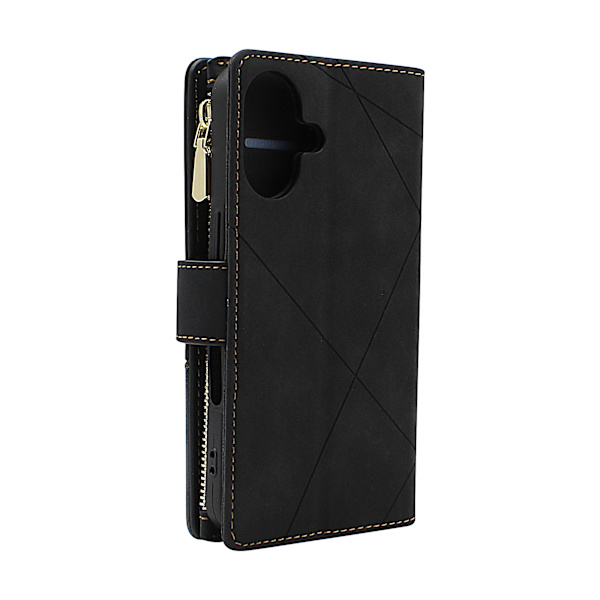 XL iPhone 16 Lyx Plånboksfodral Lila