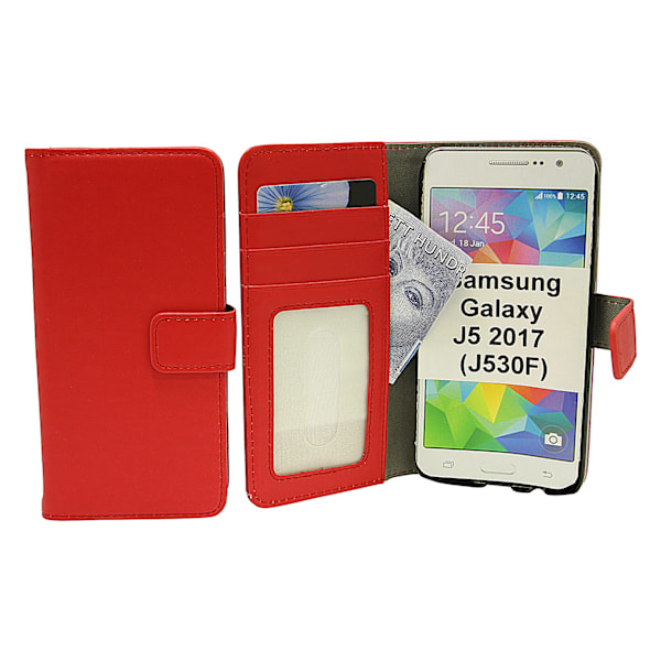 Magnet Wallet Samsung Galaxy J5 2017 (J530FD) Röd