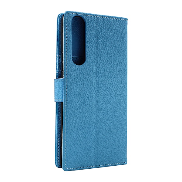 New Standcase Wallet Sony Xperia 1 II (XQ-AT51) Ljusblå