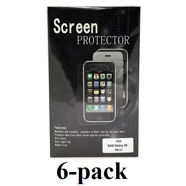 Skärmskydd Samsung Galaxy S5 / S5 Neo (G900F / G903F) 6-Pack