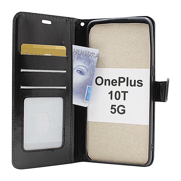 Crazy Horse Wallet OnePlus 10T 5G Grön