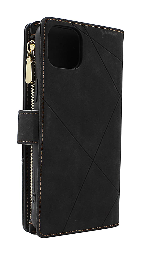 XL Standcase Lyxfodral iPhone 14 Plus (6.7) Marinblå