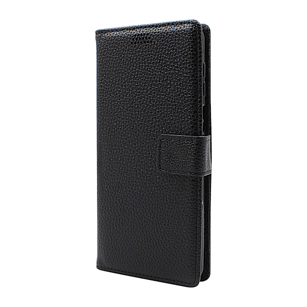 New Standcase Wallet Xiaomi Redmi Note 9s / Note 9 Pro (Svart) Ljusblå
