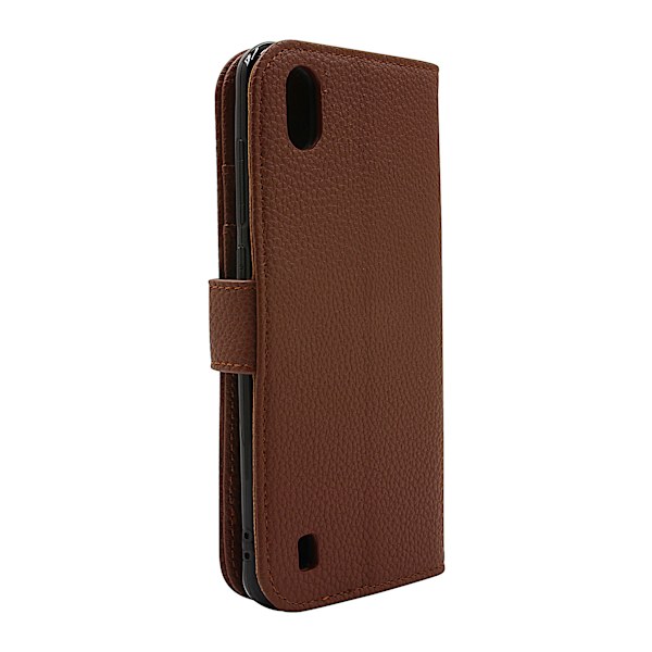 New Standcase Wallet ZTE Blade A7 2019 Brun