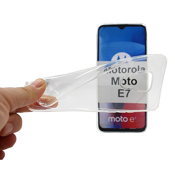 Ultra Thin TPU Skal Motorola Moto E7